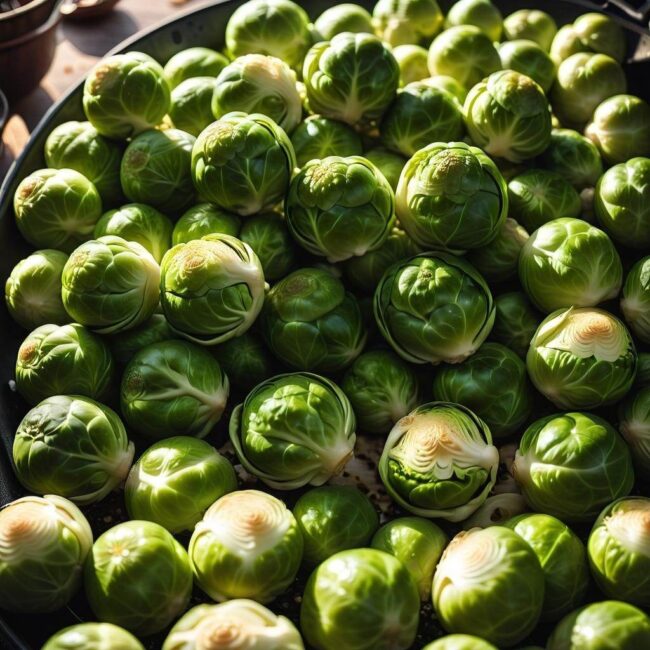 Czy brukselkę można gotować z innymi warzywami