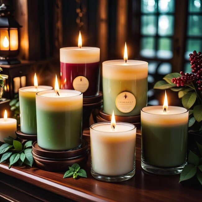 DIY zestaw na aromatyczne świeczki sojowe