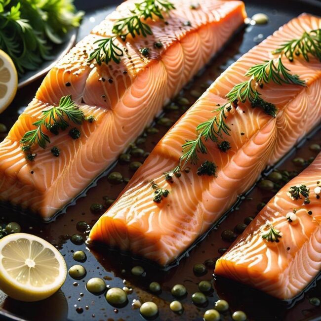 Ile kcal ma łosoś po upieczeniu