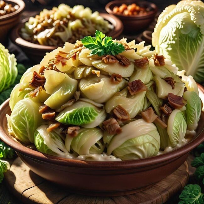 Jak dodać śmietanę do bigosu z młodą kapustą