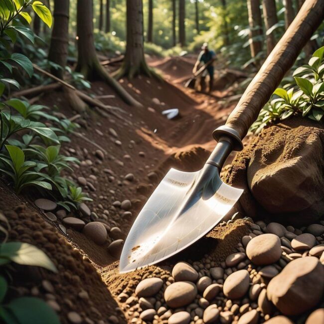 Jak sprawdzić czy szpadel jest dobrze naostrzony