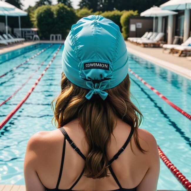 Jak ułożyć włosy przed założeniem czepka pływackiego długie włosy