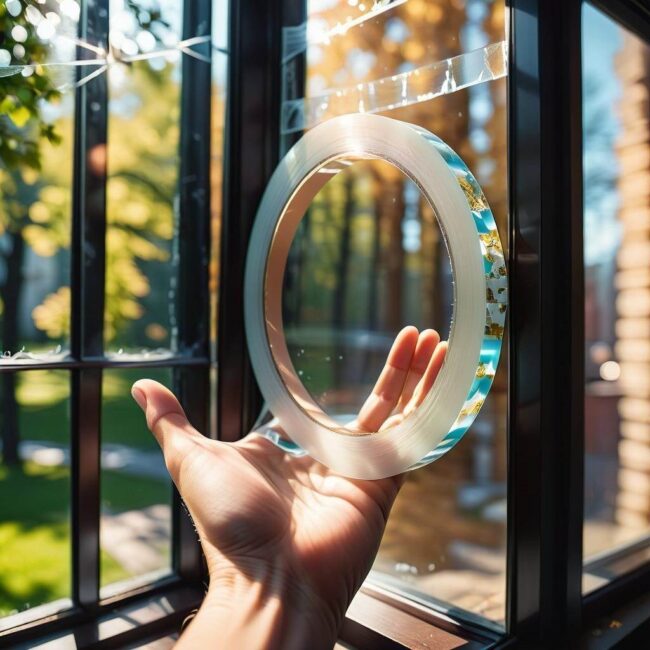 Jak usunąć mocno przyklejoną taśmę z plastikowego okna