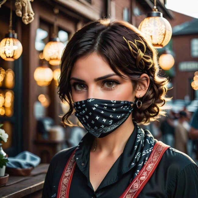 Jak zawiązać bandanę na włosach