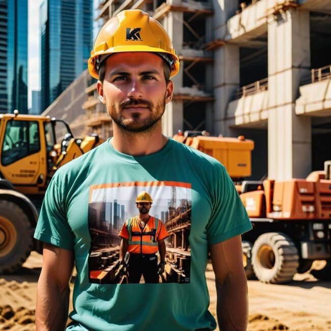 Koszulki budowlane z odblaskami