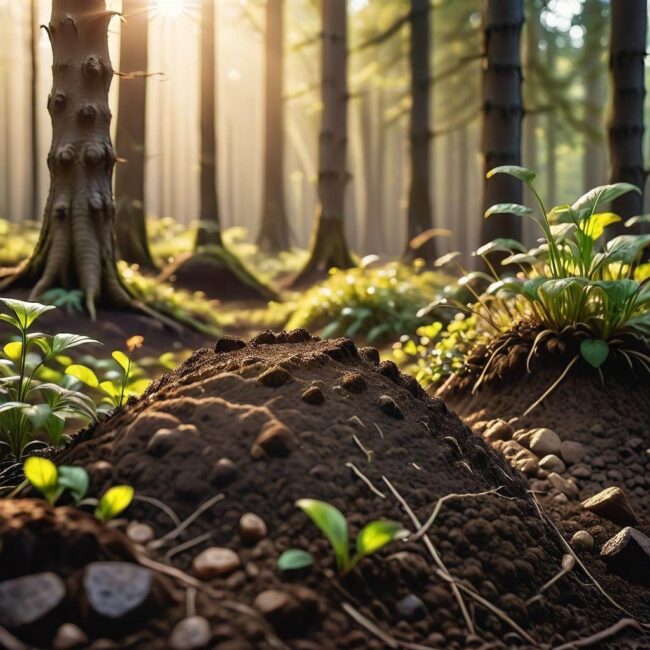 Kretowiska jako unikalne źródło składników odżywczych