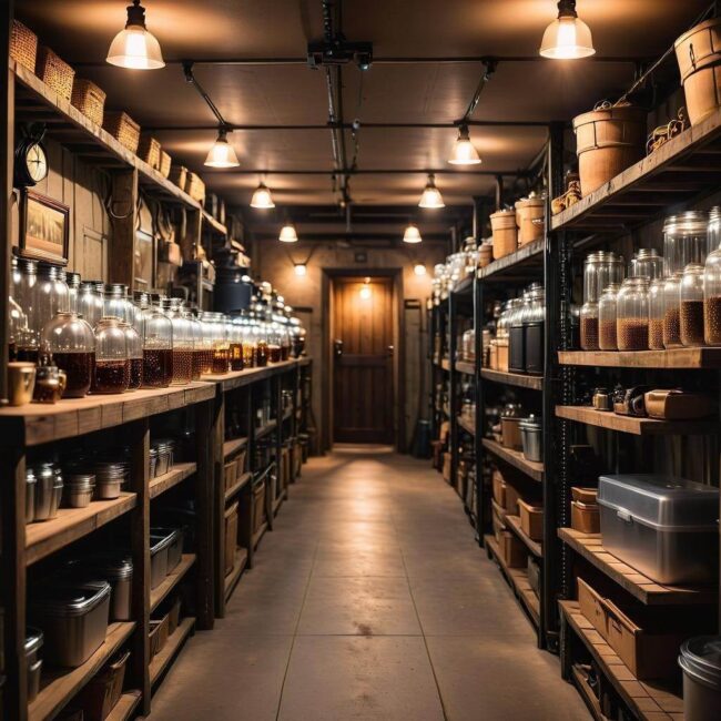 Lampy LED na baterie do piwnicy