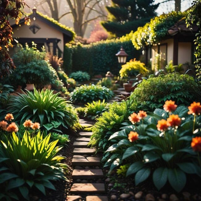 Oczyszczanie zimowych szlaków ogrodowych