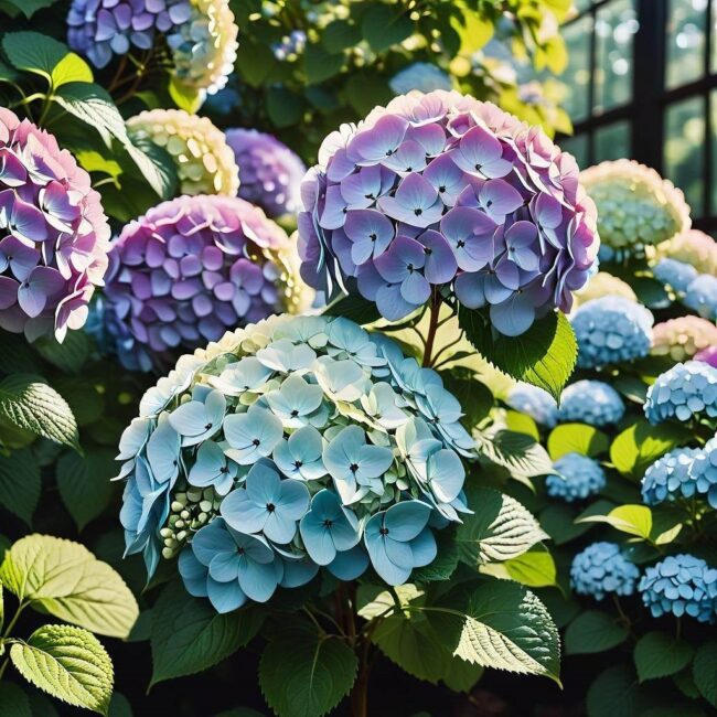 Optymalne temperatury dla hortensji