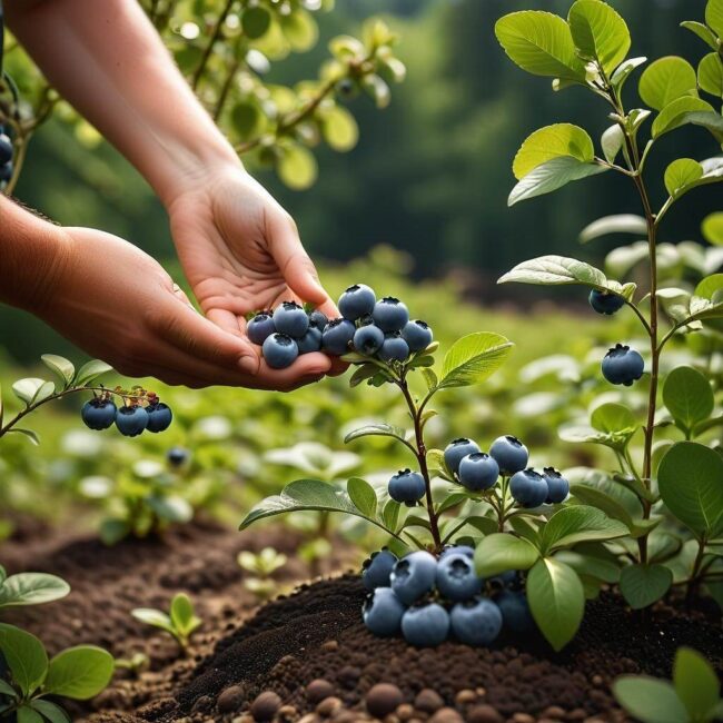 Pielęgnacja borówki amerykańskiej po zimie