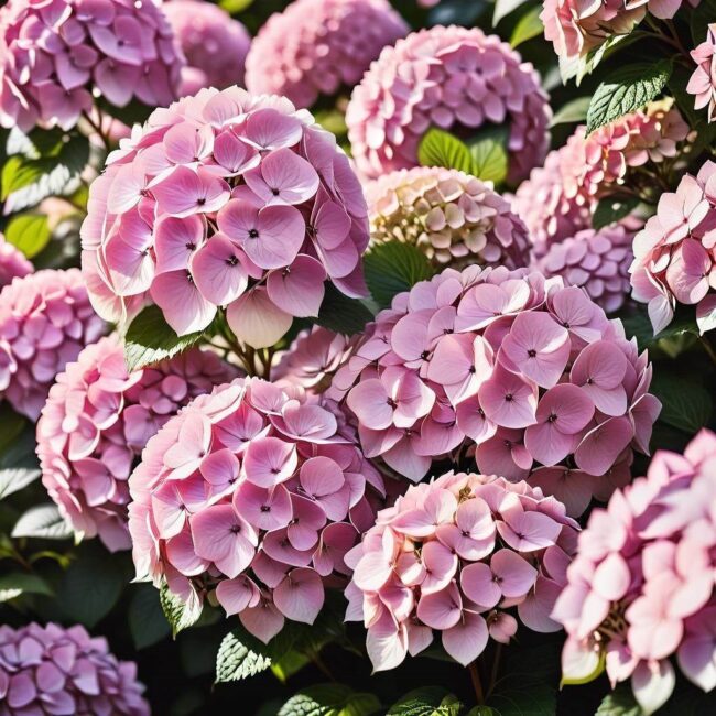 Pink Diamond pielęgnacja hortensji