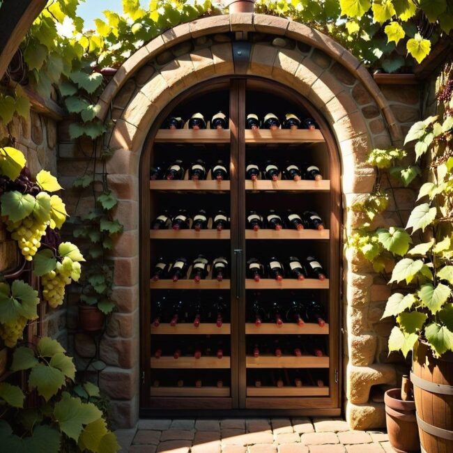 Piwnica na wino w ogrodzie koszty