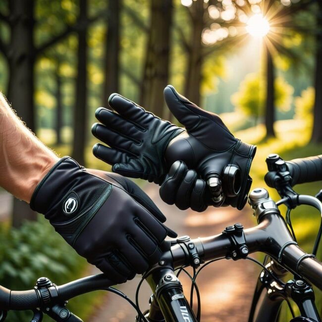 Rękawice zapewniające wentylację i oddychalność