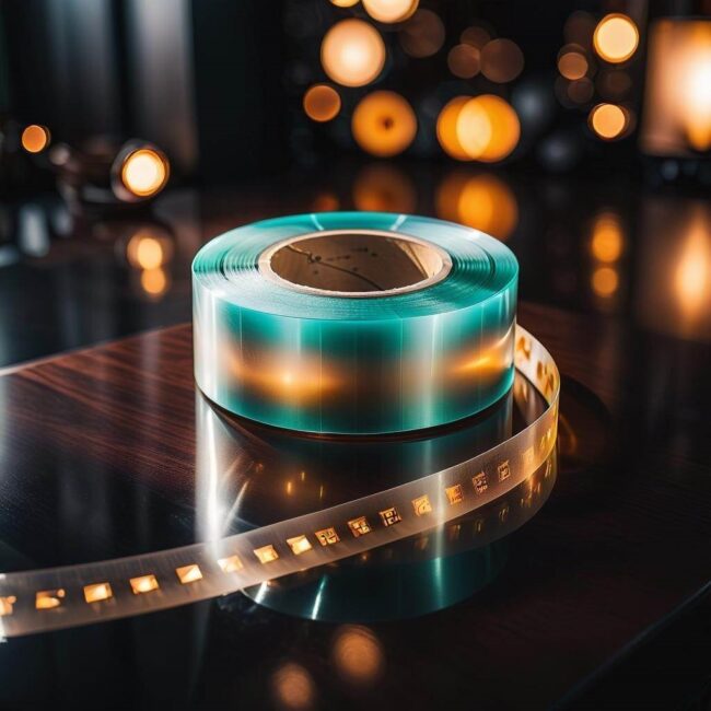 Taśma samoprzylepna przezroczysta na materiały biurowe