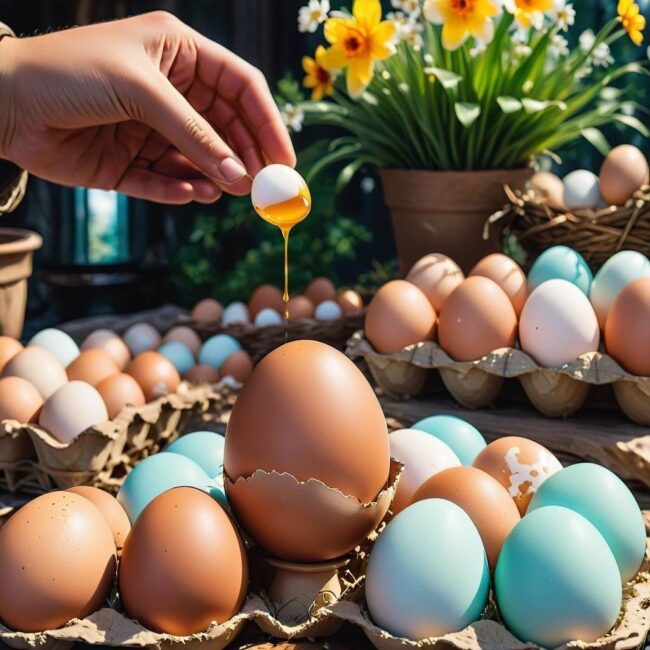 Techniki malowania jajek