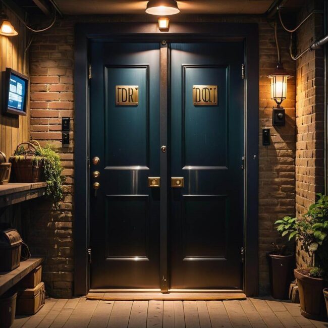 Zabezpieczenia mechaniczne dla drzwi podziemnych