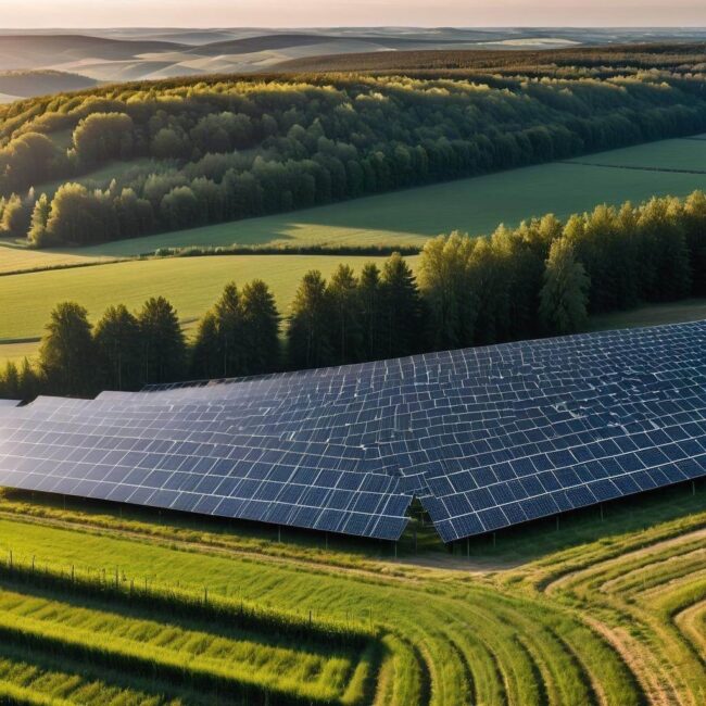 Zastosowanie farmy fotowoltaicznej