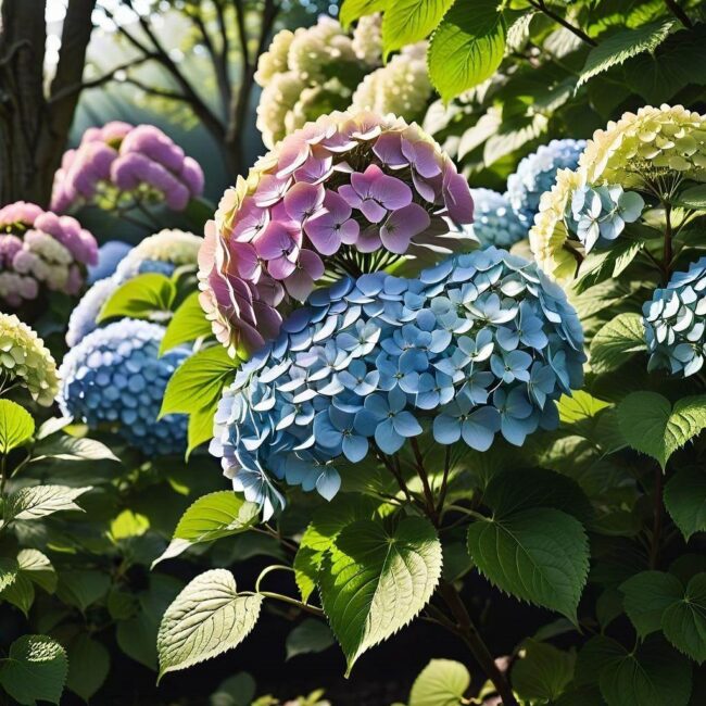 hortensja drzewiasta w donicy