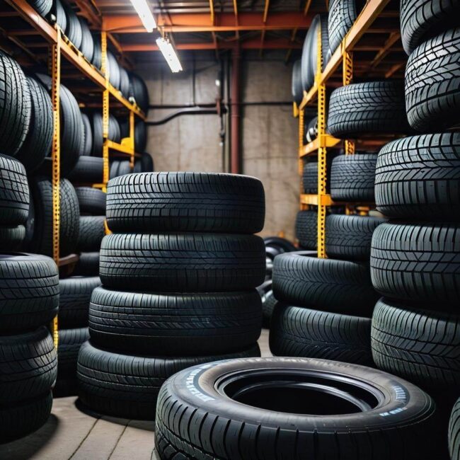 jak przechowywać zimowe opony w piwnicy